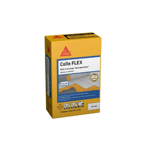 Picture of SIKA SikaCeram 200 Flex Tile Adhesive - White - 2,5 kg