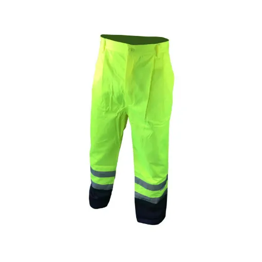 Picture of COVERGUARD Patrol High Visibility Work Pant - Fluo Yellow - XXL