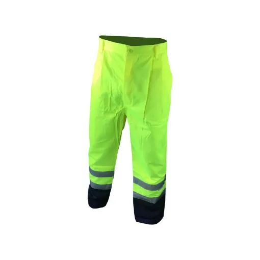 Picture of COVERGUARD Patrol High Visibility Work Pants - Fluorescent Yellow - XL