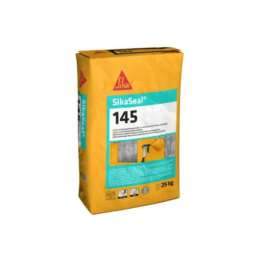 Picture of SIKA SikaSeal-145 Waterproofing Coating - 25 kg - Cement Grey