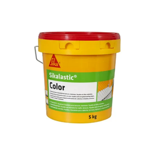 Picture of SIKA SikaLastic Color Waterproof Flexible Roof Coating - White - 5kg