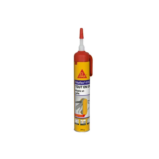 Picture of Multipurpose adhesive SIKA Sikaflex 11 FC Purform - without gun - Concrete grey - 260 g - 665206