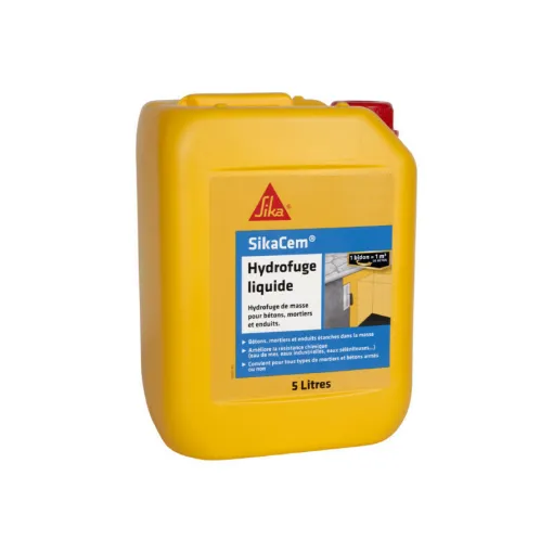 Picture of SIKA SikaCem liquid waterproofing mortar for concrete and mortar - 5l