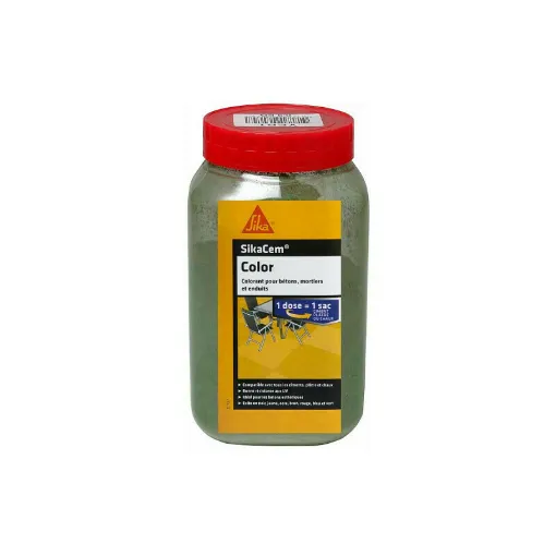 Picture of SIKA SikaCem Color Cement, Lime and Plaster Powder - Green - 900g