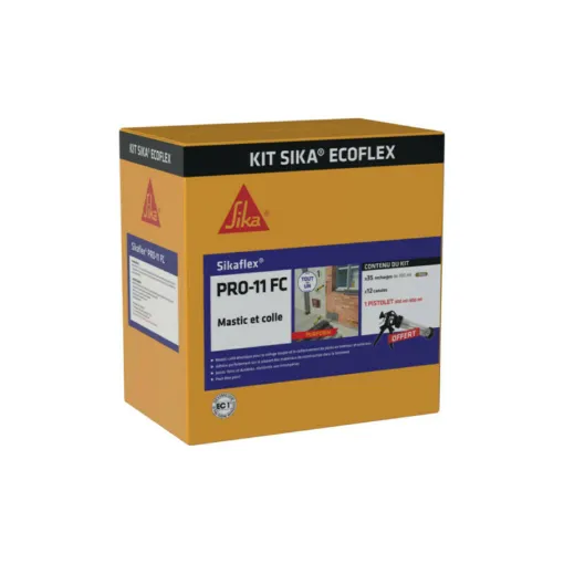 Picture of SIKA Quick Set All-In-One Putty Kit Sika Ecoflex Kit - White - 35 Sikaflex PRO 11 FC Refills