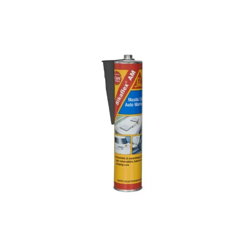 Picture of Special body filler for cars and boats - SIKA Sikaflex AM - Black - 300ml