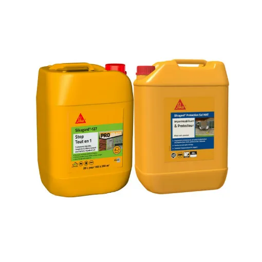 Picture of SIKA Floor Protection and Cleaning Pack - Sikagard-127 Stop 20L - Sikagard Floor Protection MAT 20L