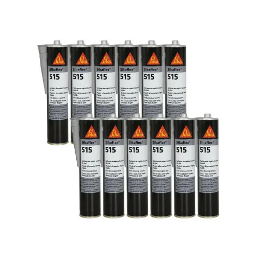 Picture of Set of 12 universal sealants for industrial vehicles - SIKA Sikaflex 515 - Light grey - 300ml