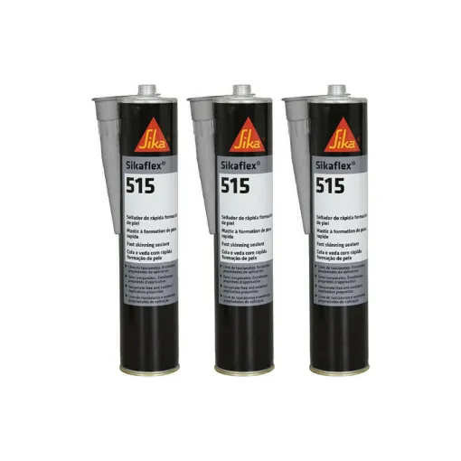 Picture of Set of 3 universal sealants for industrial vehicles - SIKA Sikaflex 515 - Light grey - 300ml