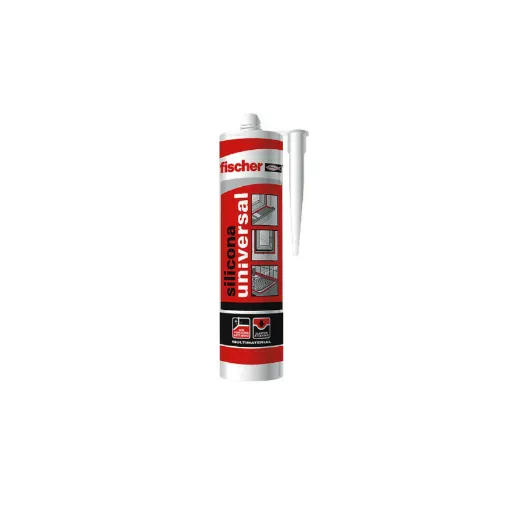 Picture of FISCHER Universal Anti-Mold Silicone - white - 280 ml - 96031