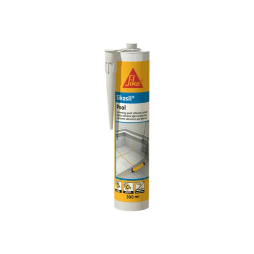 Picture of Silicone sealant Sika Sikasil Pool - White - 300ml