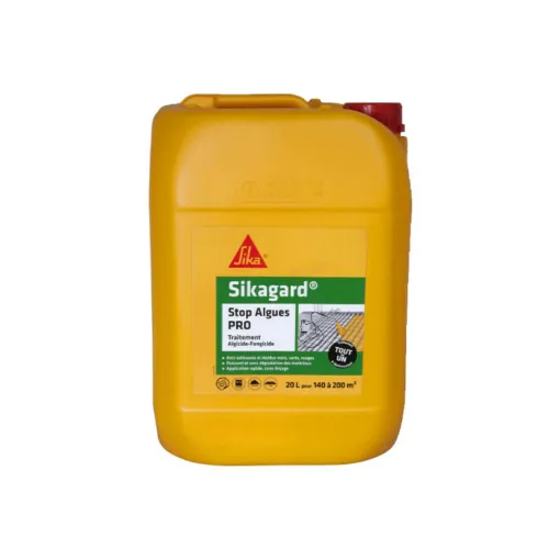 Picture of SIKA Sikagard Stop algae algaecide and fungicide treatment PRO - 20L