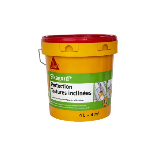 Picture of SIKA Sikagard protection paint Sloped roof - Sand - 4L