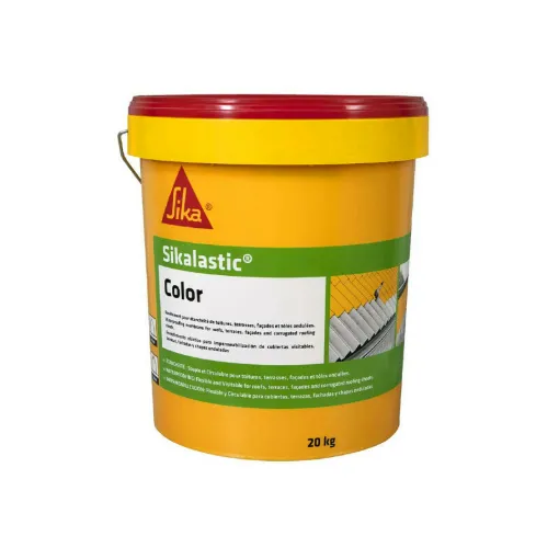 Picture of SIKA SikaLastic Color Waterproof Flexible Roof Coating - White - 20kg