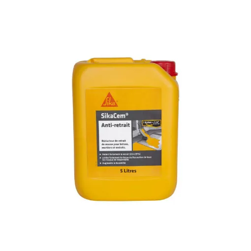 Picture of SIKA SikaCem anti-shrinkage removal agent for concrete and mortar - 5L