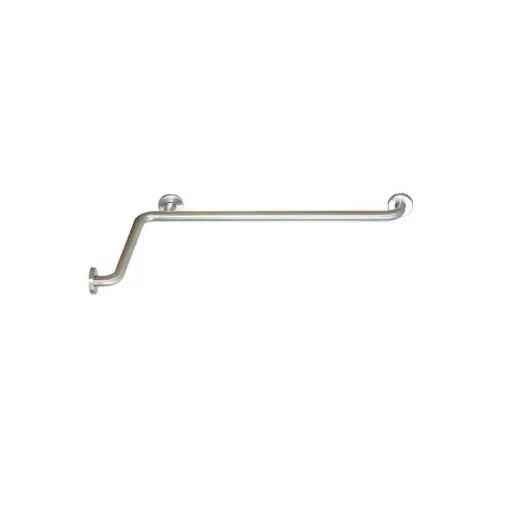 Picture of Horizontal angled shower grab bar - stainless steel 304 brushed matt