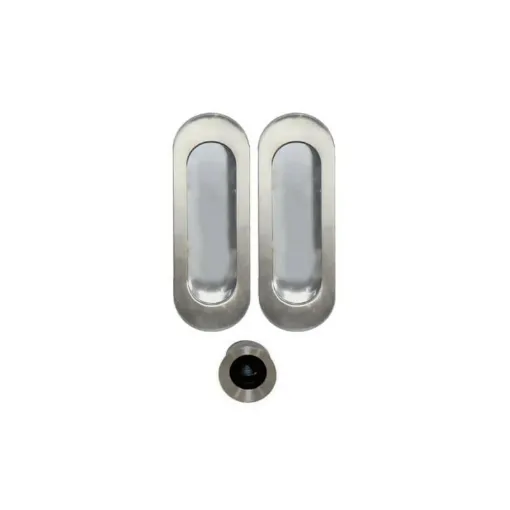 Picture of Kit of oval bowls for swing door - Duck spout - Stainless steel