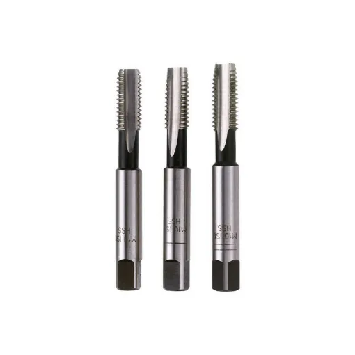 Picture of Set of FACOM HSS standard taps - M9 x 1,25 mm - Roughing-milling-finishing - 3 pcs - 227.9X125T3