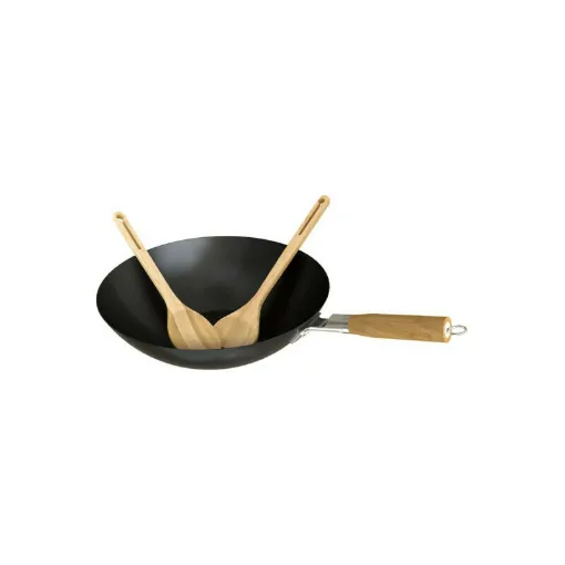 Picture of Wok CAMPINGAZ - CULINARY MODULAR - non-stick - steel - 30 cm