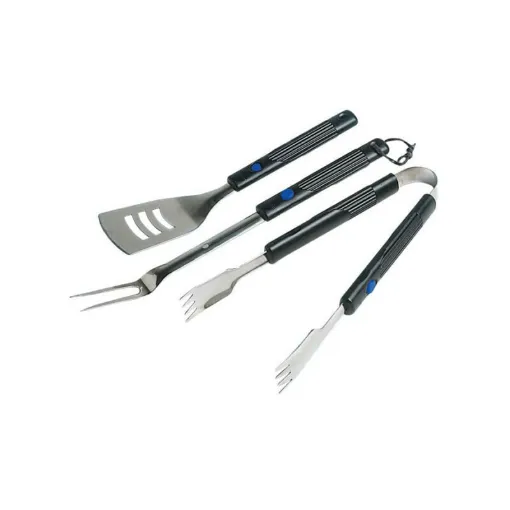 Picture of Kit 3 CAMPINGAZ utensils - for barbecue - stainless steel - extendable handle