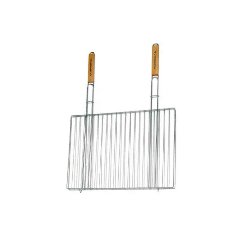 Picture of Rectangular grill double L CAMPINGAZ - for barbecue - double handle - 54x38cm