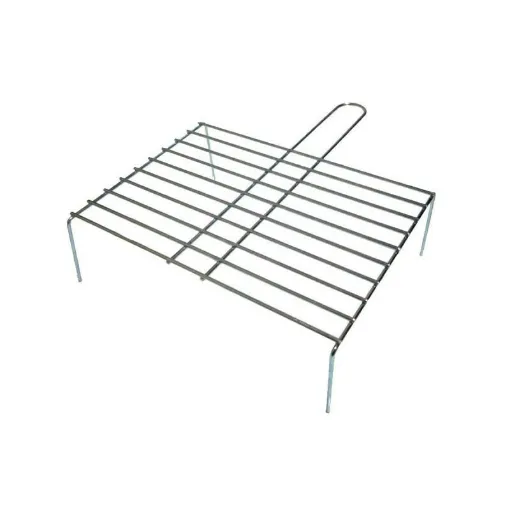 Picture of Grill with feet for barbecue - Zinc - 45x35 cm