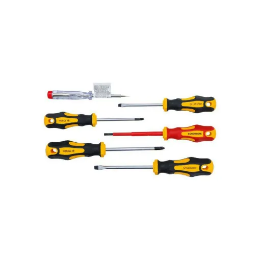 Picture of BGS VDE Screwdriver Set for Electricians - 6 pcs - 35816