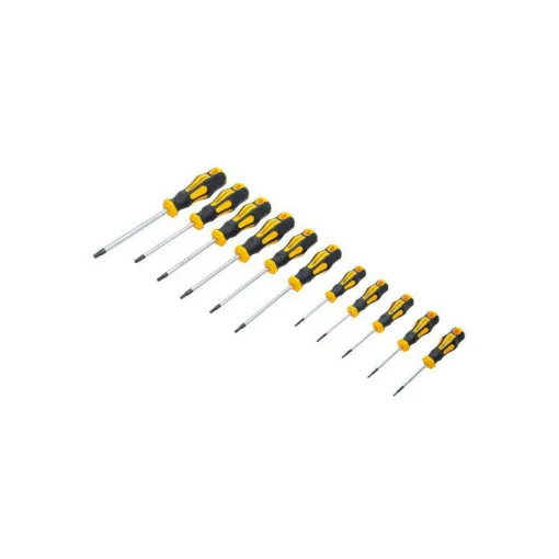 Picture of T-profile screwdriver set with front hole BGS - 11 pcs - 7845