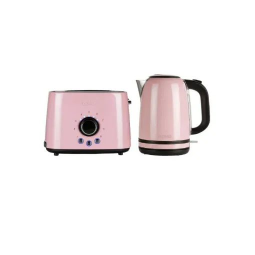 Picture of Pack DOMO Pink Kettle 1,7L 2200W - Pink Toaster 1000W