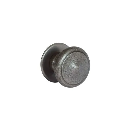 Picture of Rustic button - patinated iron finish