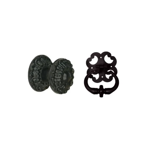 Picture of Pack Pommeau knocker cast iron - black finish