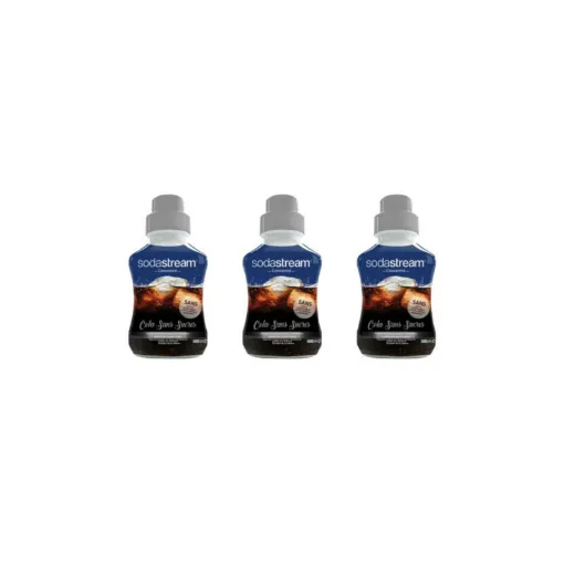 Picture of Lot of 3 Concentrates SODASTREAM cola without sugar 500 ml - 30061149x3