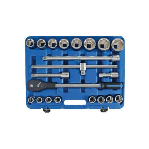 Picture of BGS TECHNIC Hex Socket Set - 20 mm (3/4") - 21 pcs - 1207