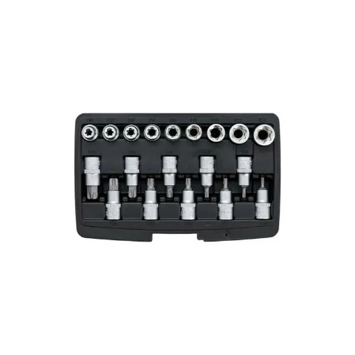 Picture of BGS Bit and Socket Set - 19 pcs - 95100