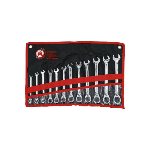 Picture of BGS Reversible Ratchet Wrench Set - 12 pcs - 30008