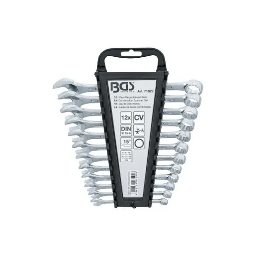 Picture of BGS TECHNIC Combination Wrench Set - 8-12 mm - 12 pcs - 71022