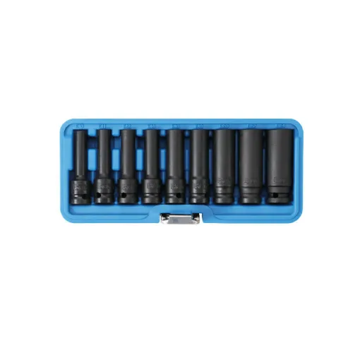 Picture of BGS TECHNIC Impact Socket Set E profile long - 12,5 mm - 9 pcs - 5204