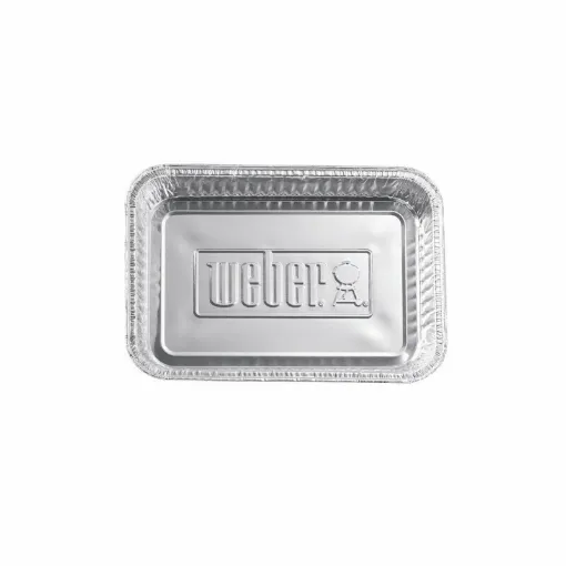 Picture of Aluminium trays Weber - for barbecue - 5,0x23,11x33,27cm - 10pcs