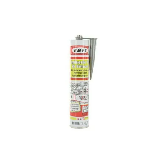 Picture of Putty gray polyurethane PU 25 EMFI building 310ml x 5