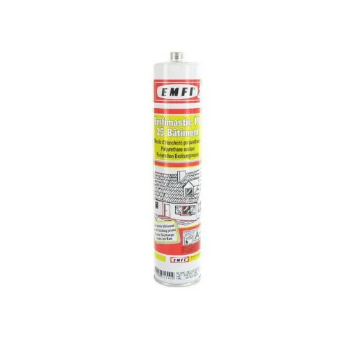 Picture of White polyurethane sealant EMFI PU building 310ml 25 X 5