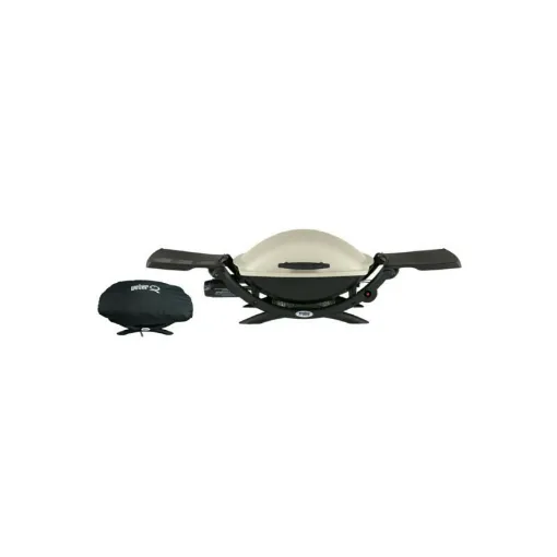 Picture of Pack WEBER Gas Barbecue Q2000 Titanium - a waterproof protective cover