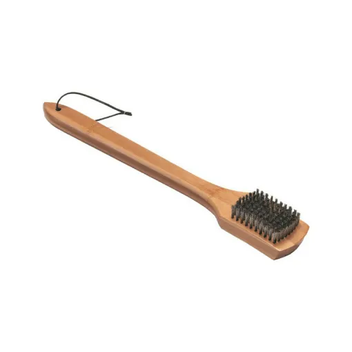 Picture of Wooden brush WEBER Barbecue accessory - 46 cm - Brass