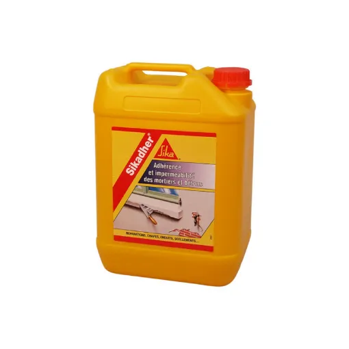 Picture of Adhesion and waterproofing additive for mortars - SIKA Sikadher - White - 5L