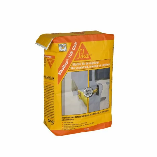 Picture of FINISHING mortar SIKA SikaRep 105 Clear - light gray - 25 kg