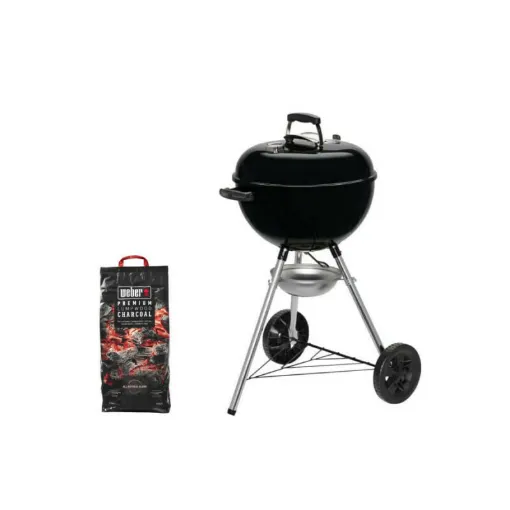 Picture of Pack WEBER Original Kettle E-5710 Charcoal Barbecue E-5710 57cm Black - one charcoal bag 5kg