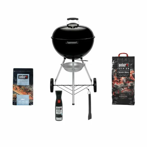 Picture of Pack WEBER Kettle Original Kettle E-5710 57cm - charcoal bag - shavings Seafood - cleaner - bowl scraper