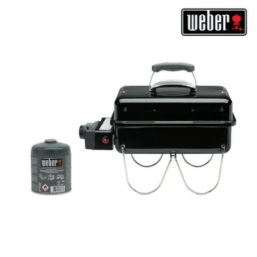 Picture of Pack WEBER Gas Barbecue Go-anywhere Black - one 445g gas cartridge