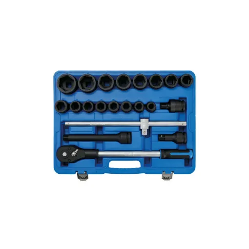 Picture of Socket set for BGS TECHNIC impact wrench - 20 mm - 21 pcs - 5258