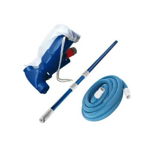 Picture of MAREVA vacuum pack for above ground pool - Jet Vac leaf collector - 10 m floating hose - Telescopic handle