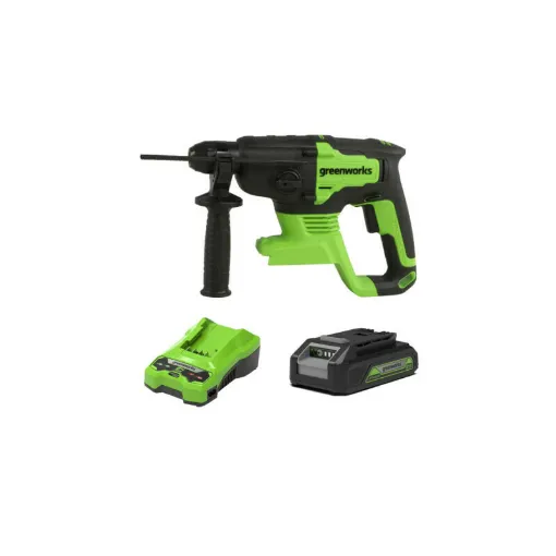 Picture of Pack GREENWORKS 24V Brushless GD24SDS2 - 1 battery 2.0Ah - 1 charger